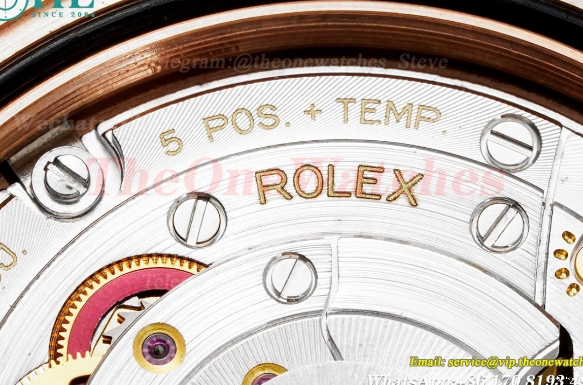 126655 VR3235 RG RU C+S Black Yacht-Master 40mm Dot 0101